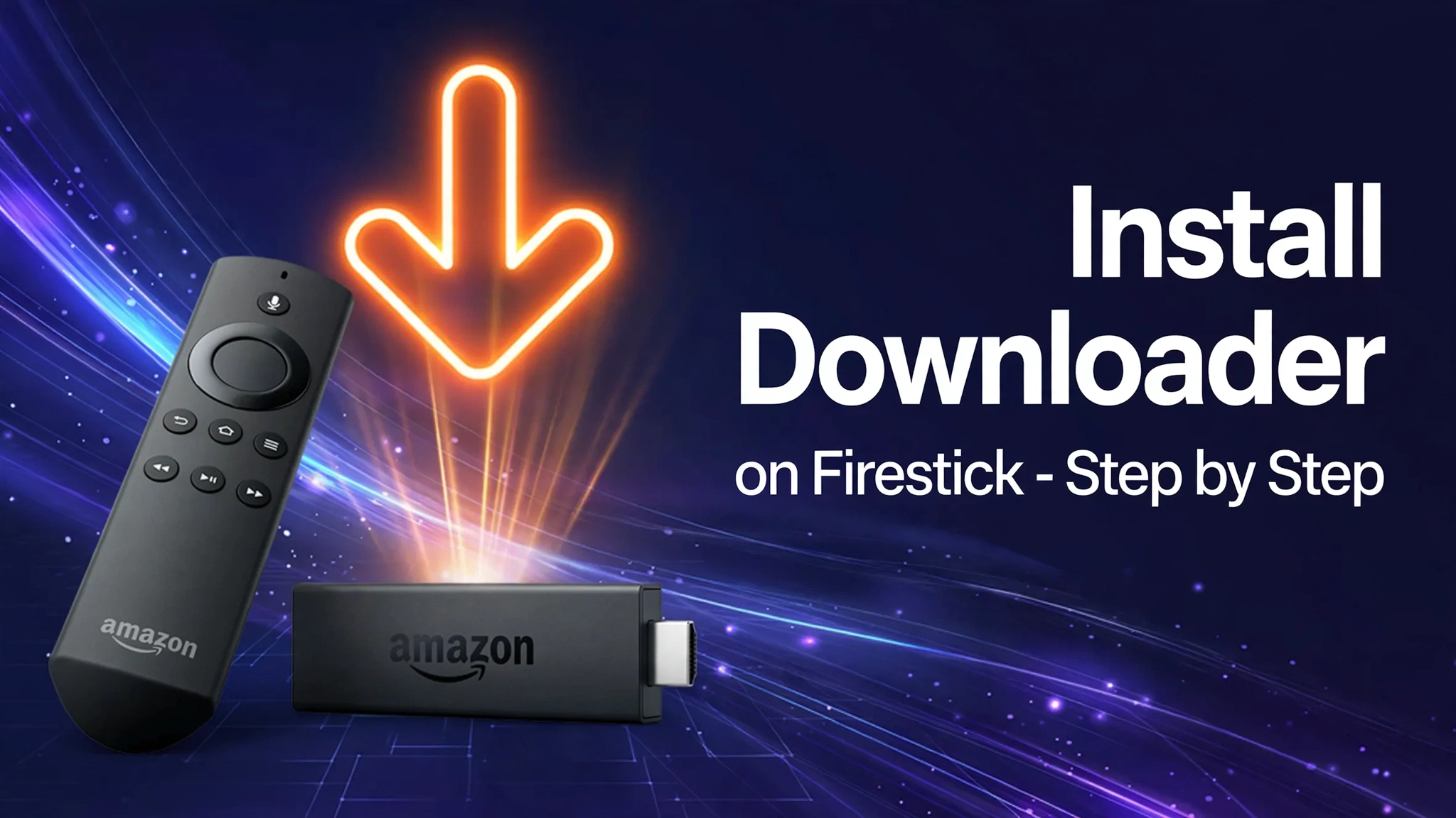 How to download and install Downloader on Firestick